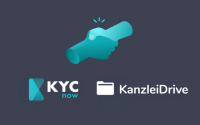 Mandanten-Onboarding per Knopfdruck – dank der KYCnow Integration in KanzleiDrive