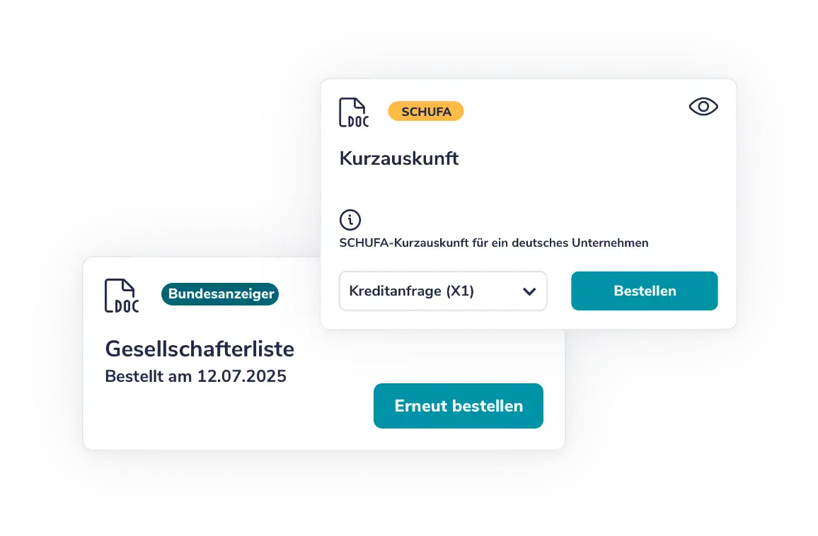 Auskünfte in KYCnow